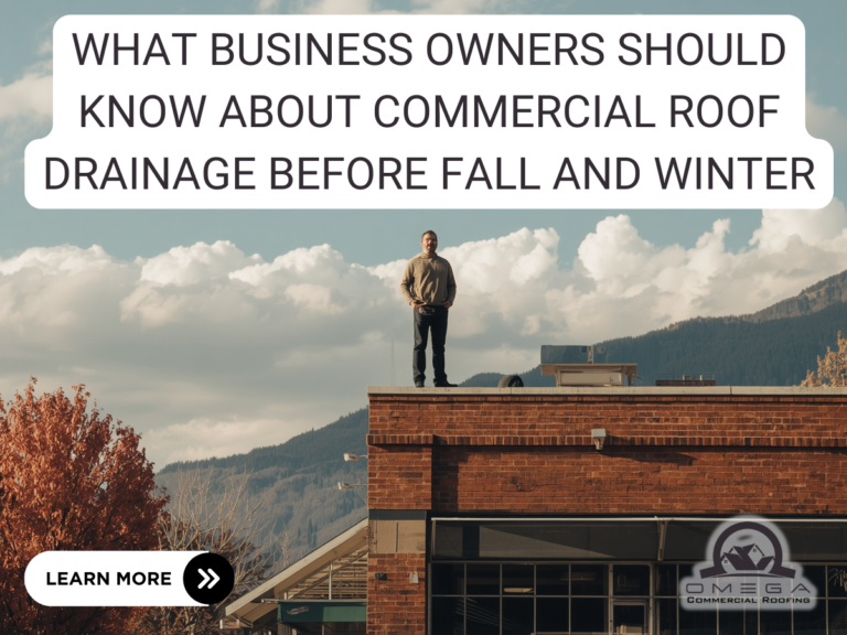 What Business Owners Should Know About Commercial Roof Drainage Before Fall and Winter